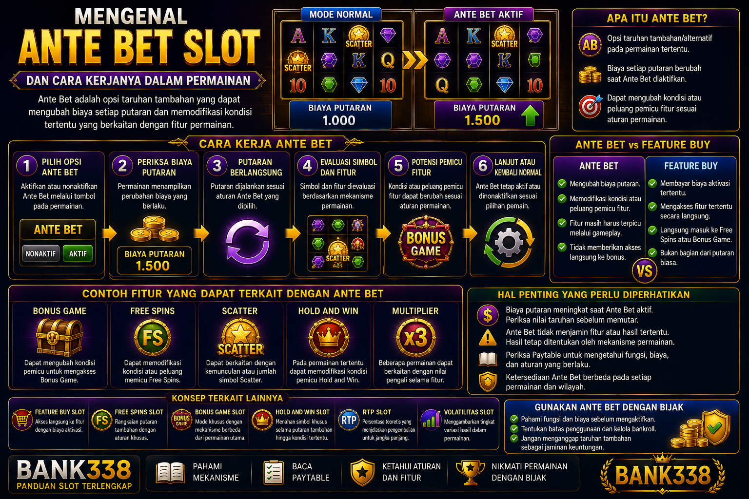 Mengenal Ante Bet Slot dan Cara Kerjanya dalam Permainan