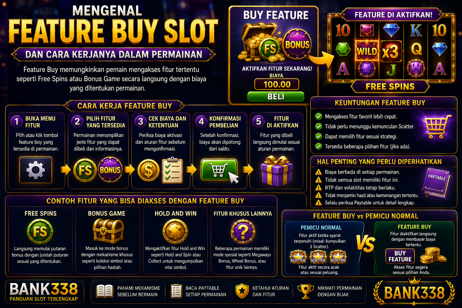 Mengenal Feature Buy Slot dan Cara Kerjanya dalam Permainan