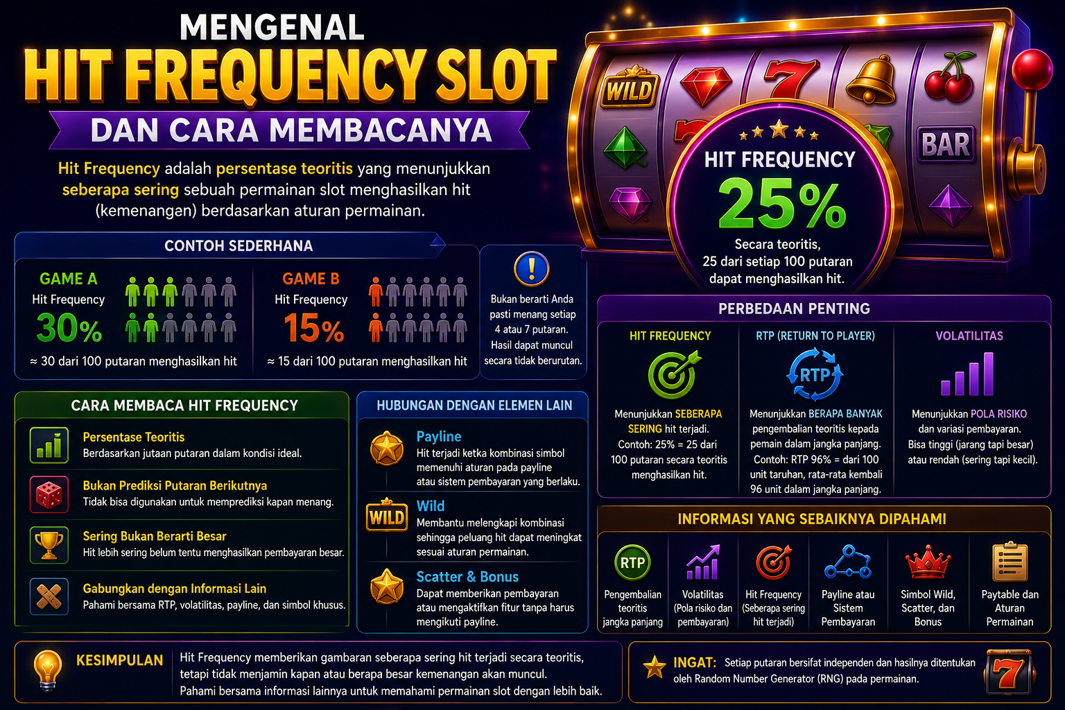 Mengenal Hit Frequency Slot dan Cara Membacanya