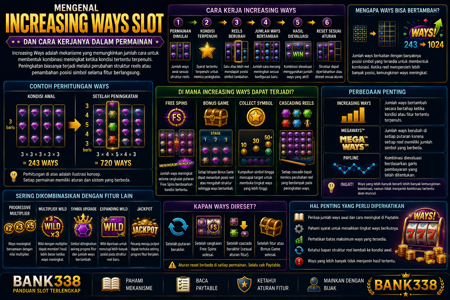 Mengenal Increasing Ways Slot dan Cara Kerjanya dalam Permainan