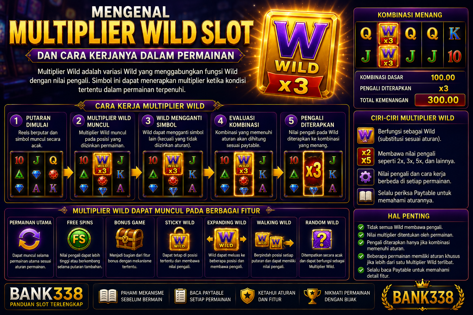 Mengenal Multiplier Wild Slot dan Cara Kerjanya dalam Permainan