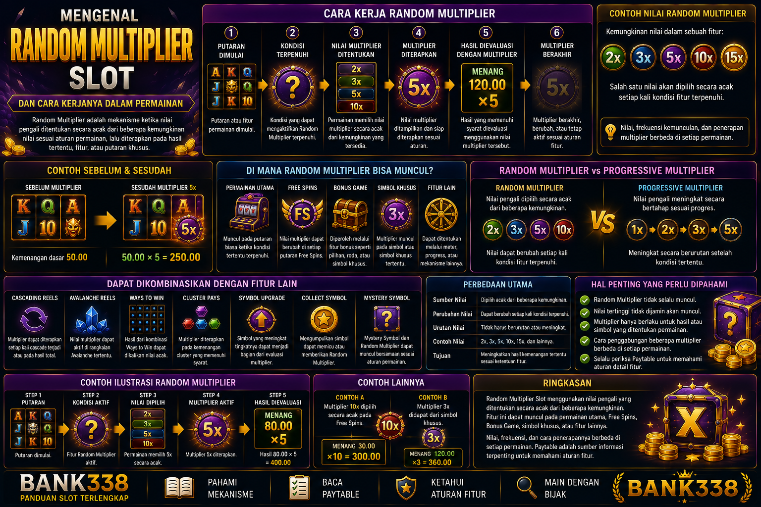 Mengenal Random Multiplier Slot dan Cara Kerjanya dalam Permainan