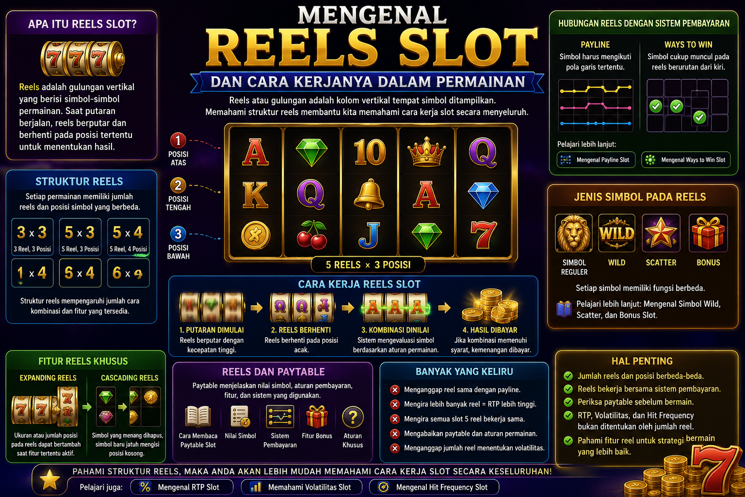 Mengenal Reels Slot dan Cara Kerjanya dalam Permainan