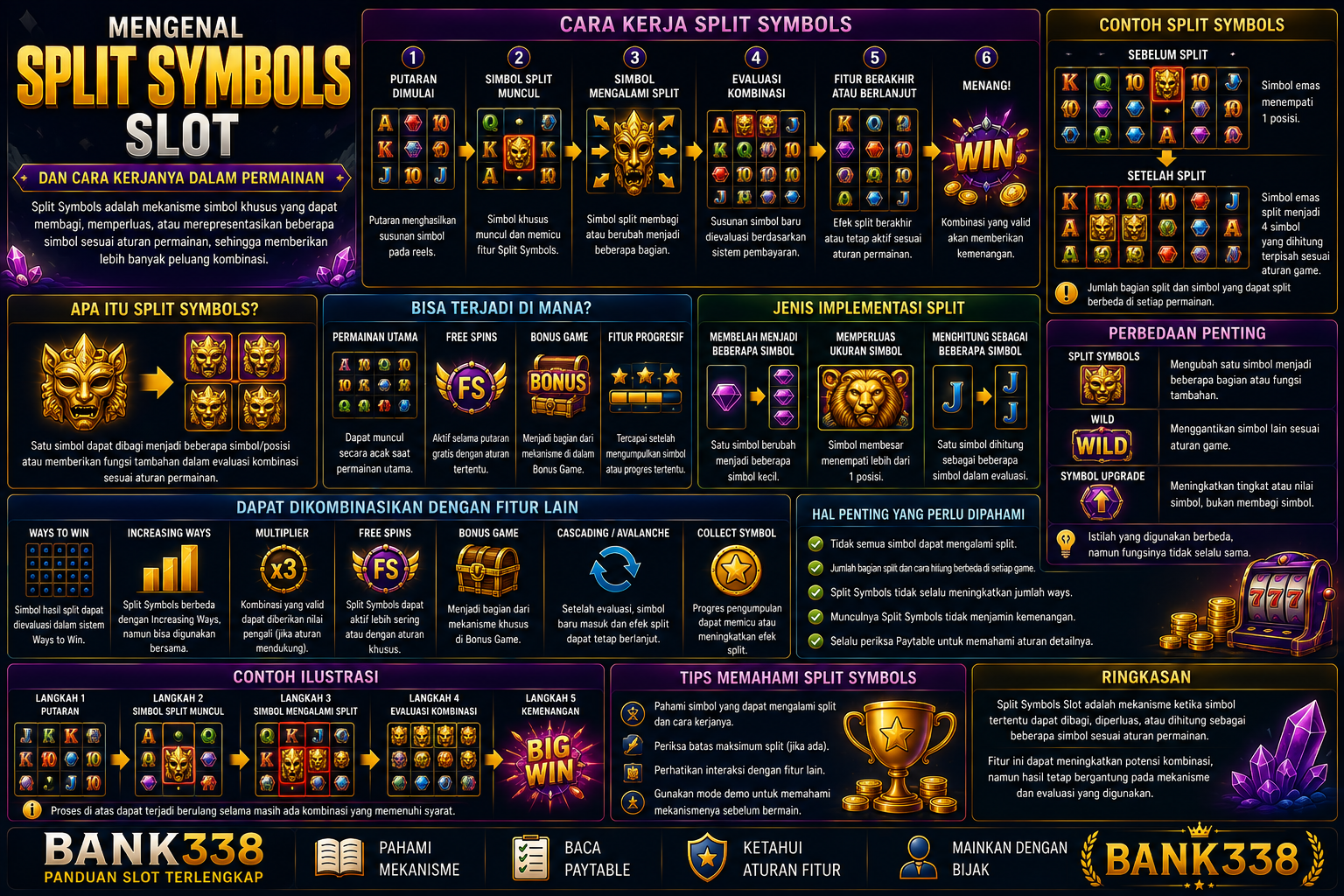 Mengenal Split Symbols Slot dan Cara Kerjanya dalam Permainan
