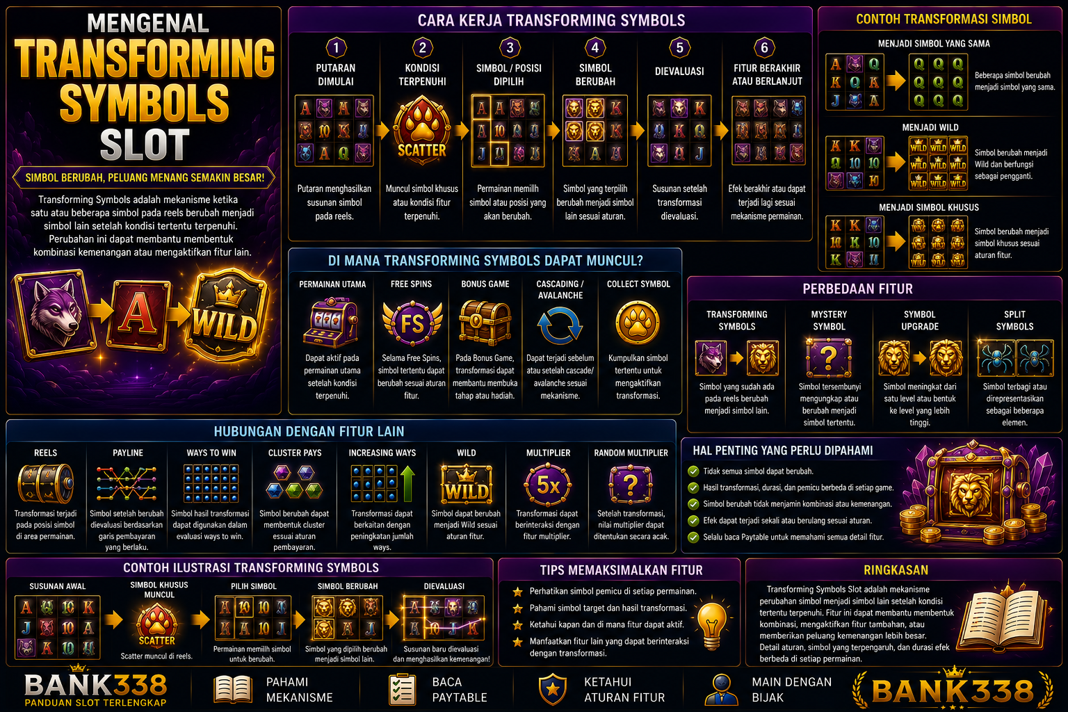 Mengenal Transforming Symbols Slot dan Cara Kerjanya dalam Permainan