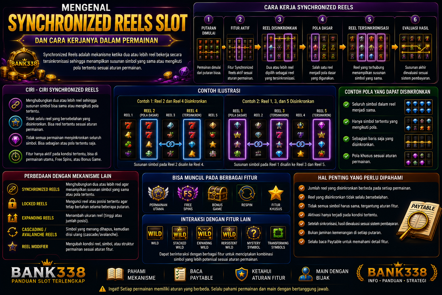 Mengenal Synchronized Reels Slot dan Cara Kerjanya dalam Permainan