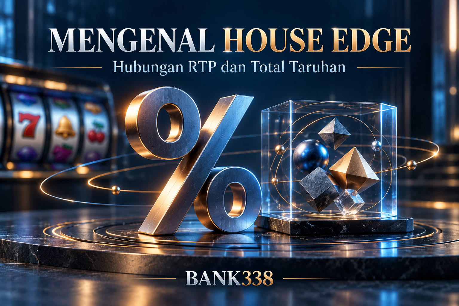 Mengenal House Edge Slot: Hubungan dengan RTP dan Total Taruhan
